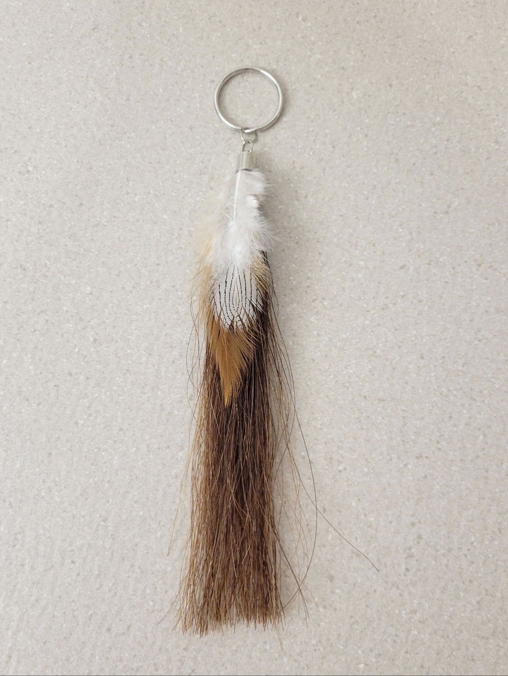 Horse Hair | Average Tassel Keychain